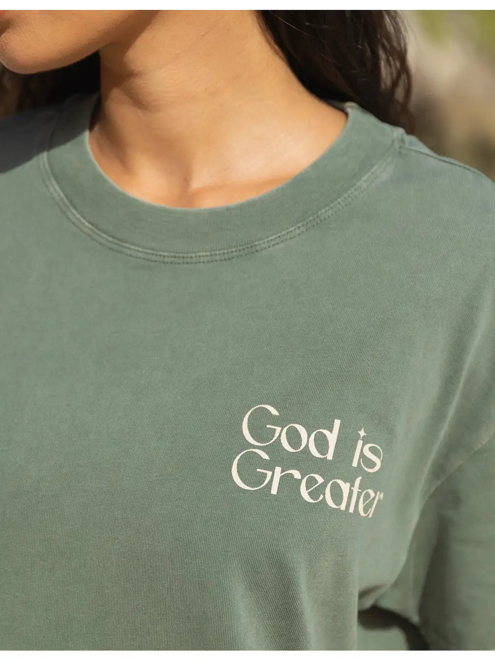 God is Greater Unisex Tee EF