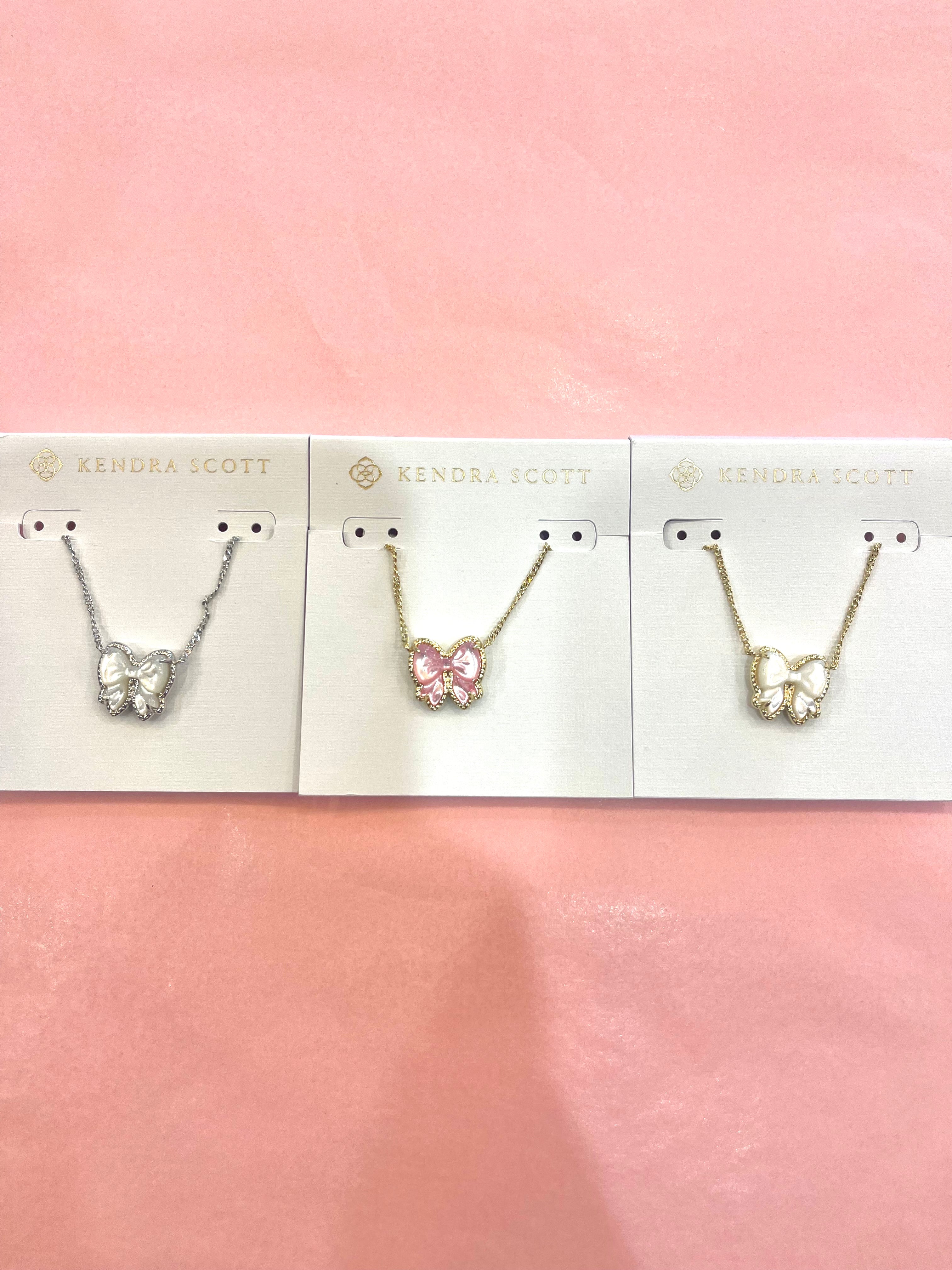Haley Bow Necklace by Kendra Scott