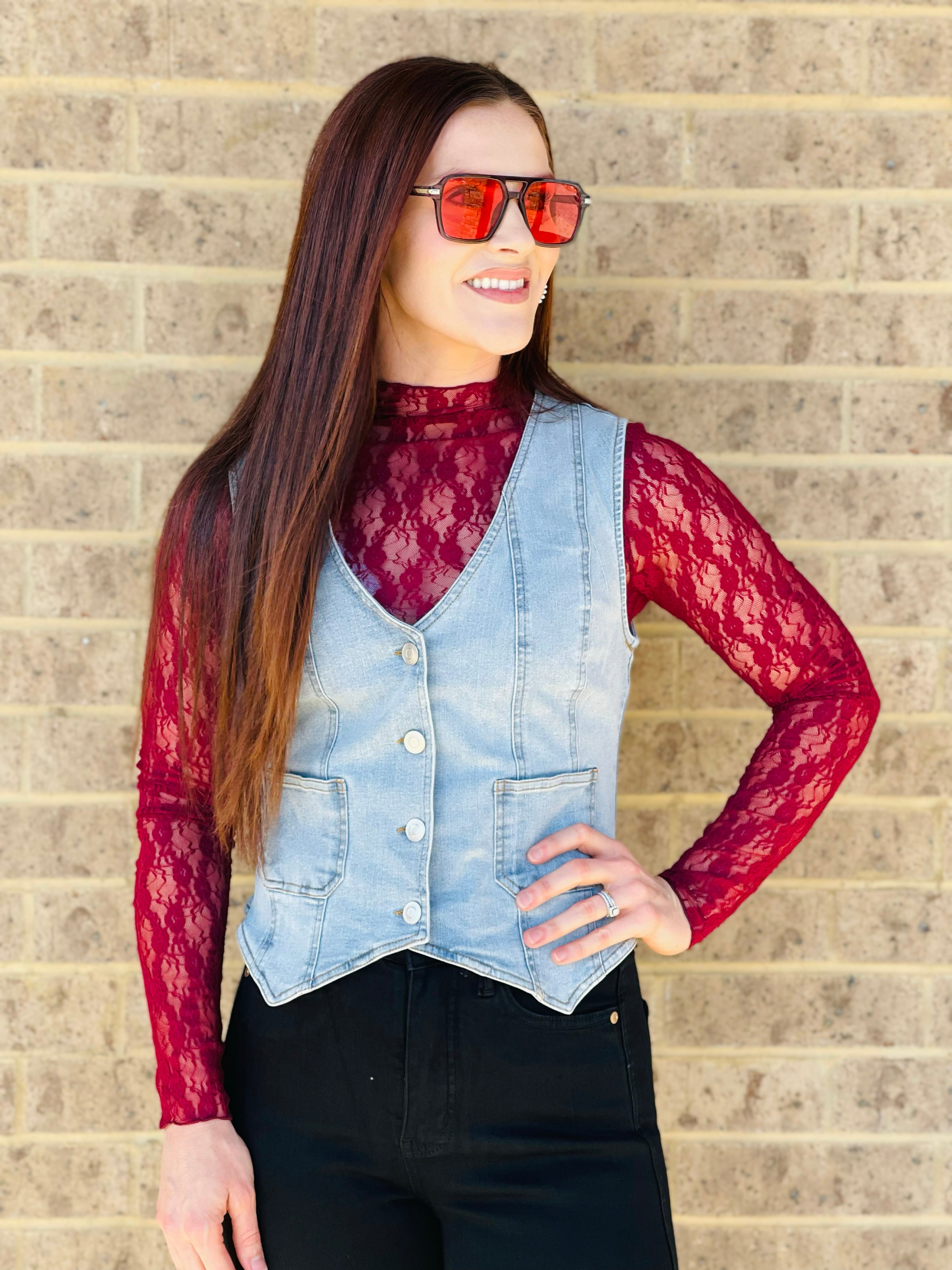 Blakely Denim Vest