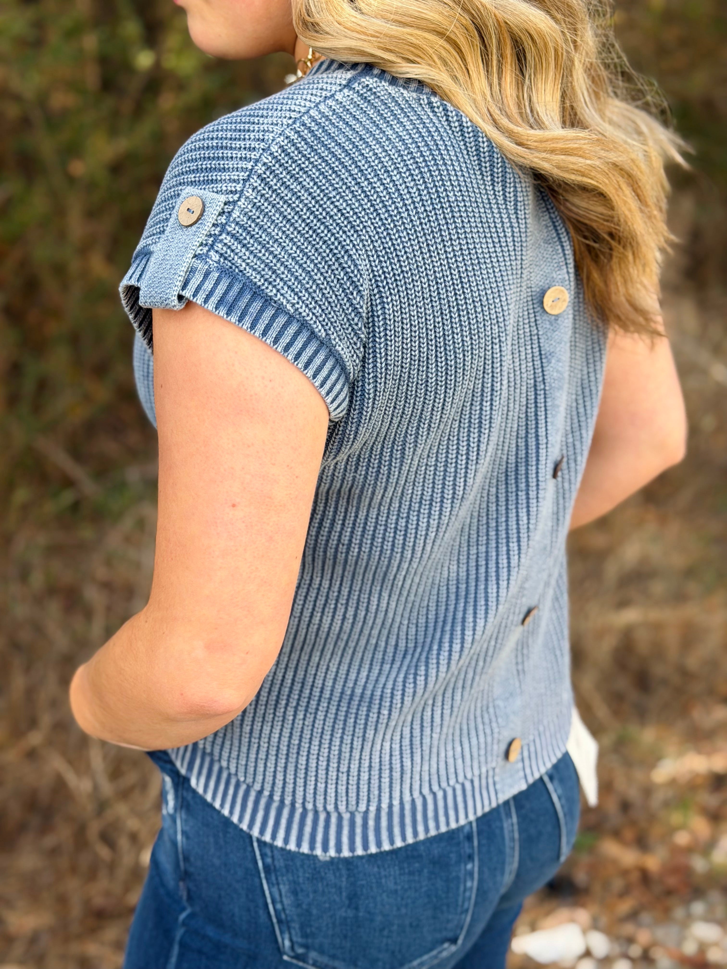 The Indigo Edit Sweater Top