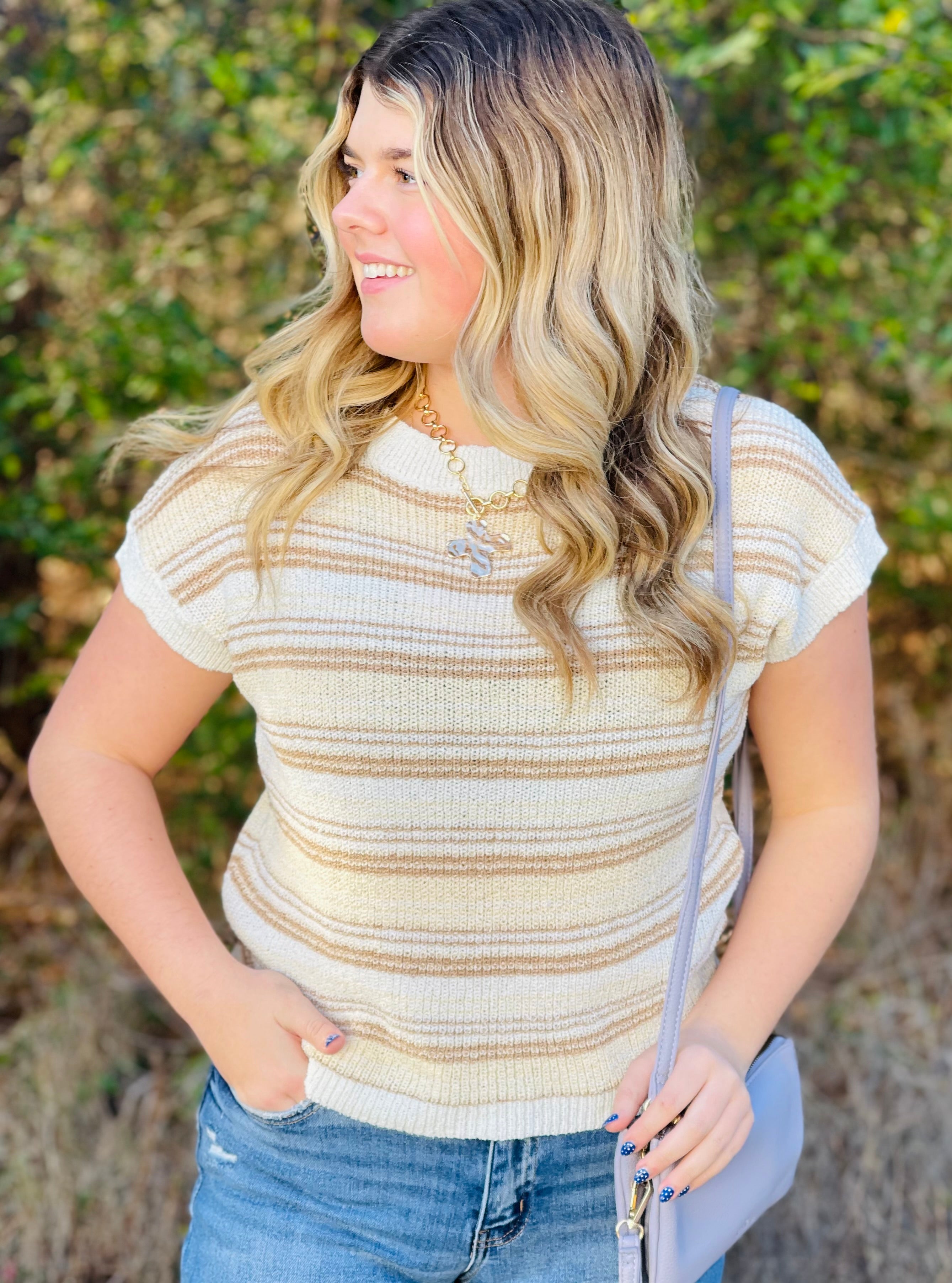 Soft Season Knit Sweater Top