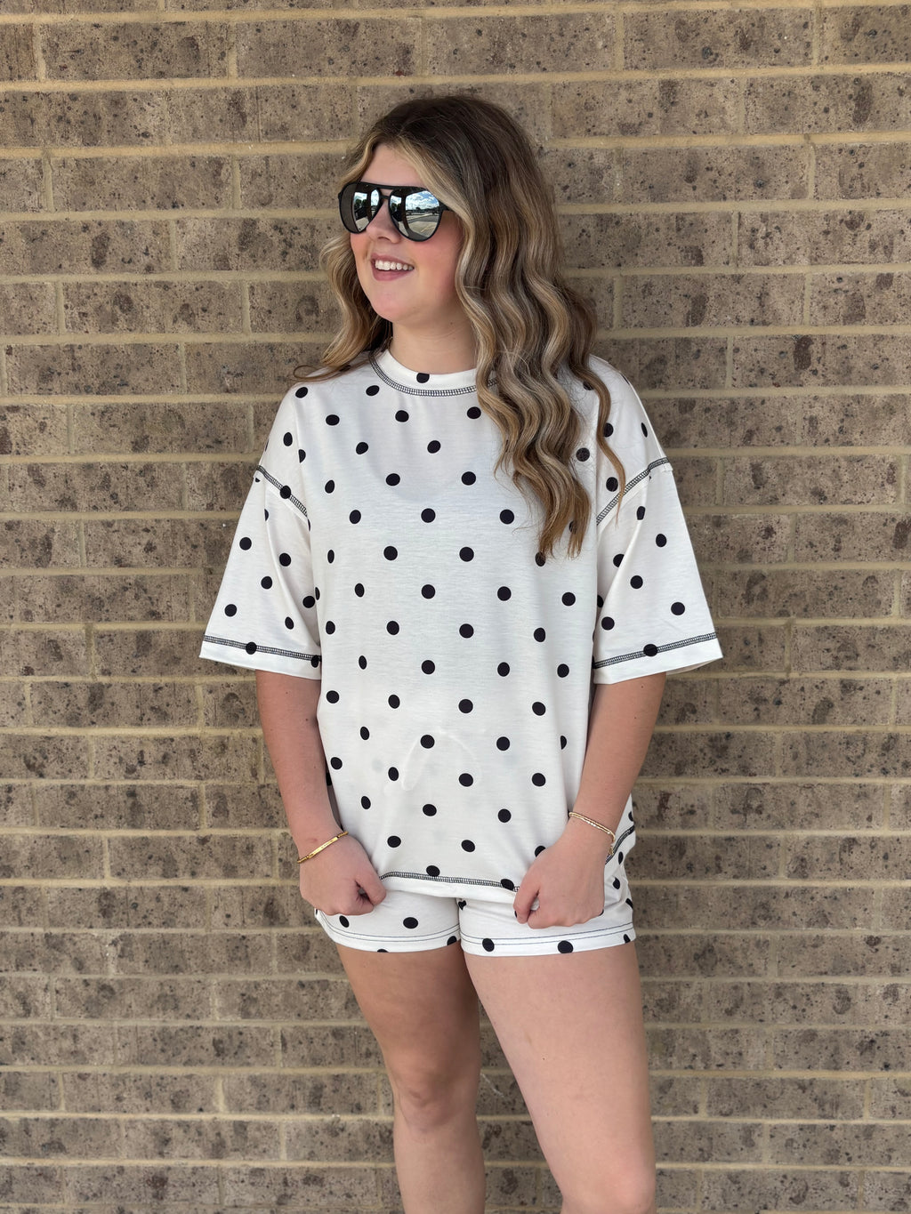 Austyn Polka Dot Set by Pretty Bash