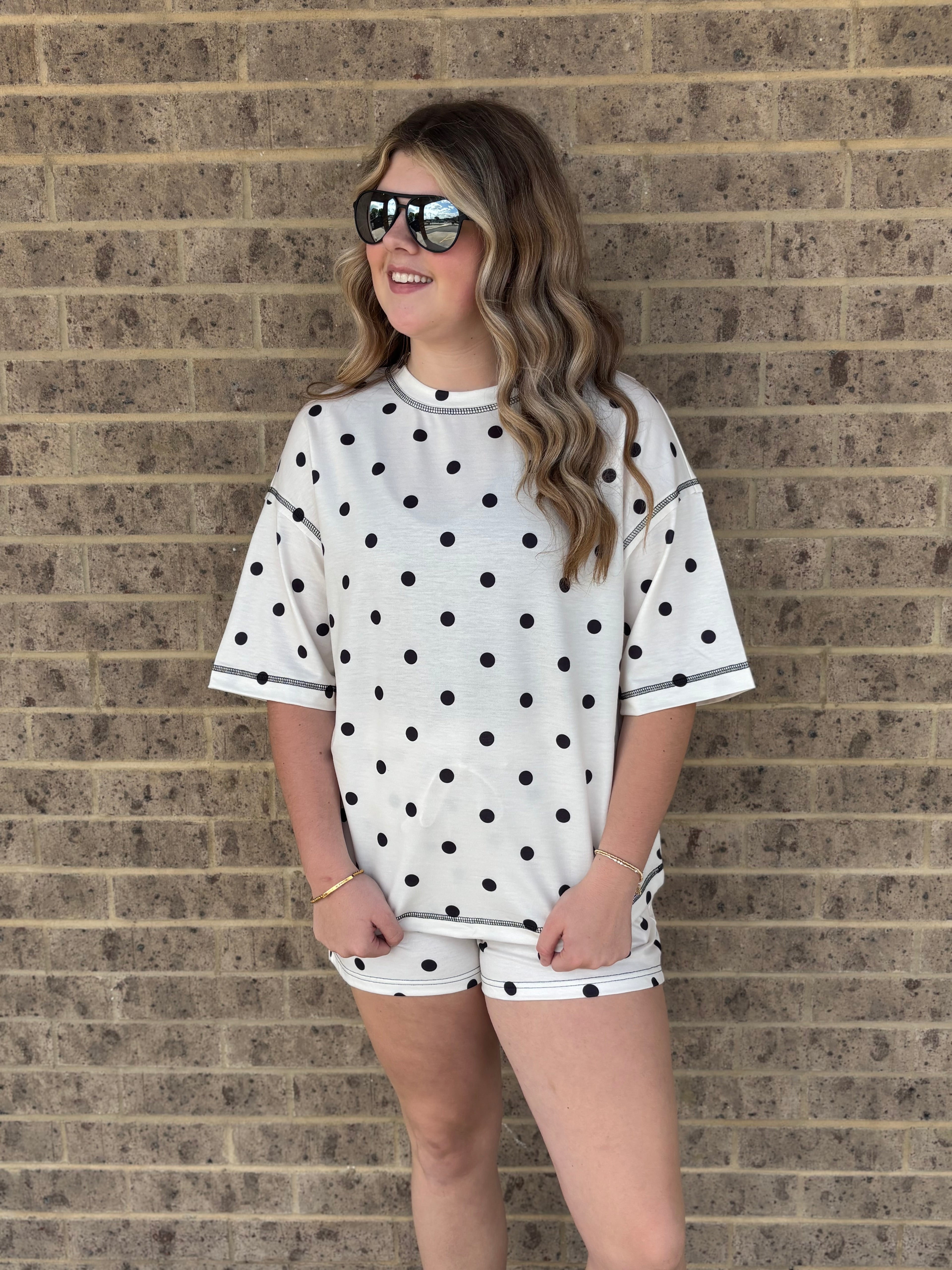 Austyn Polka Dot Set by Pretty Bash