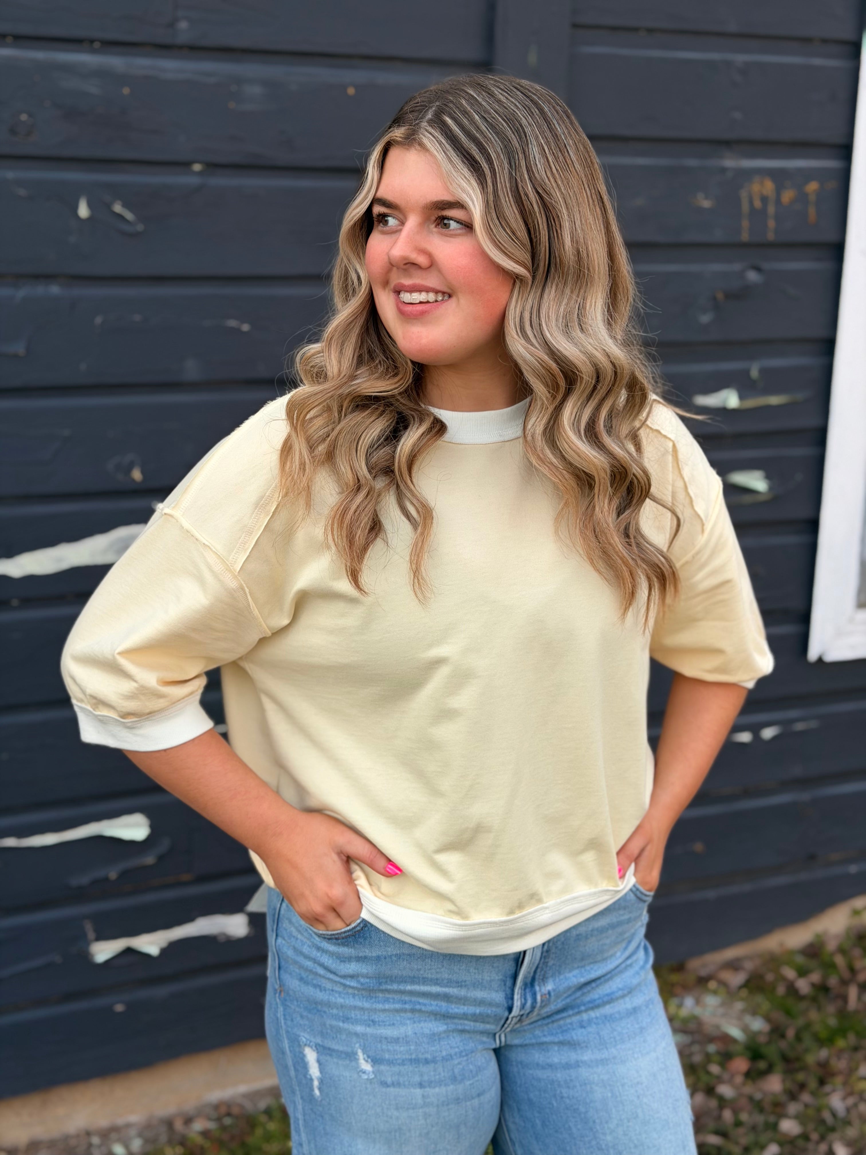 Off Duty Icon Raglan Top