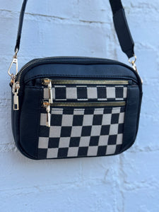 CHECKMATE CROSSBODY BAG