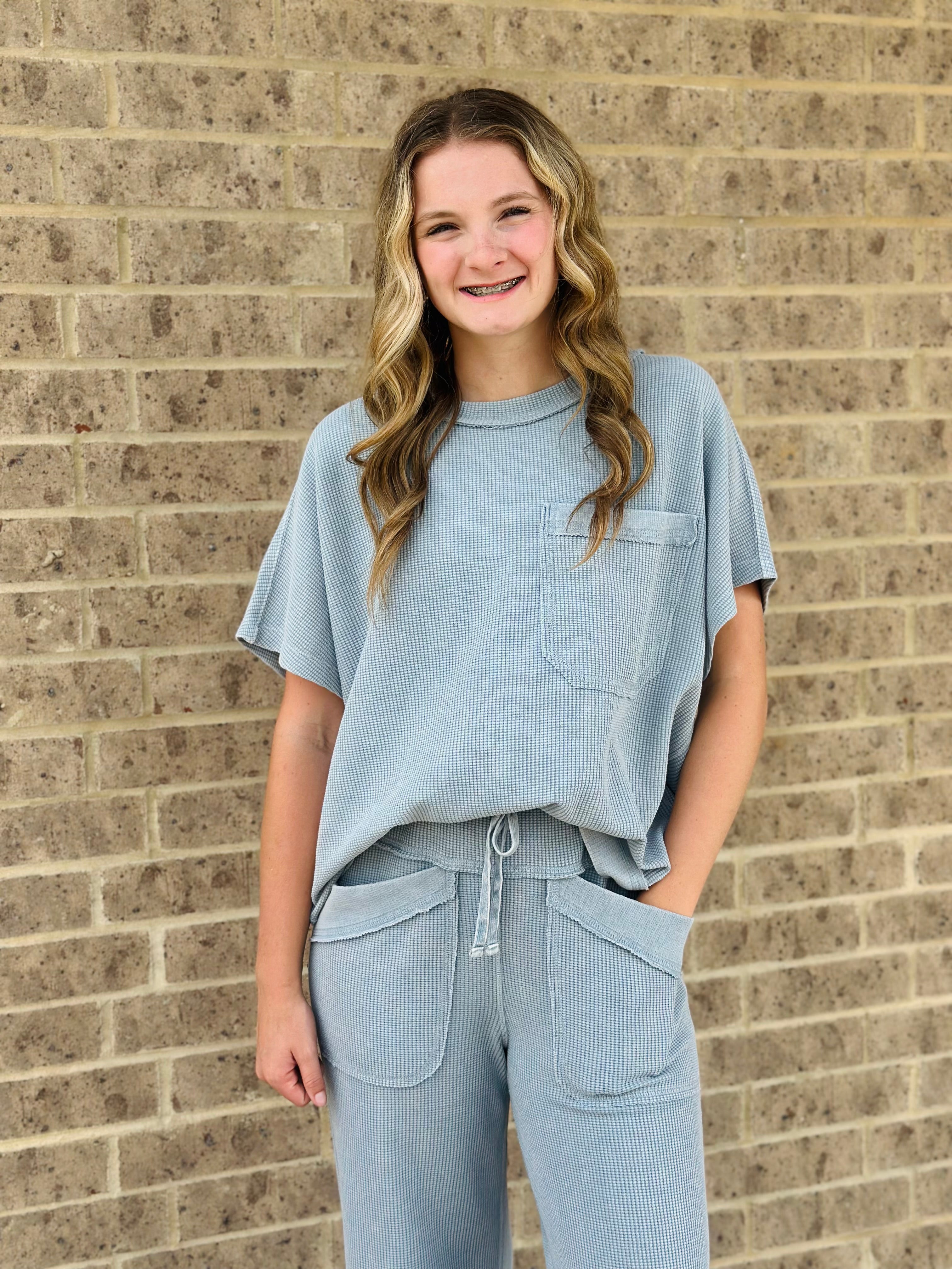 Rae Mode Honey Comb Long Pants