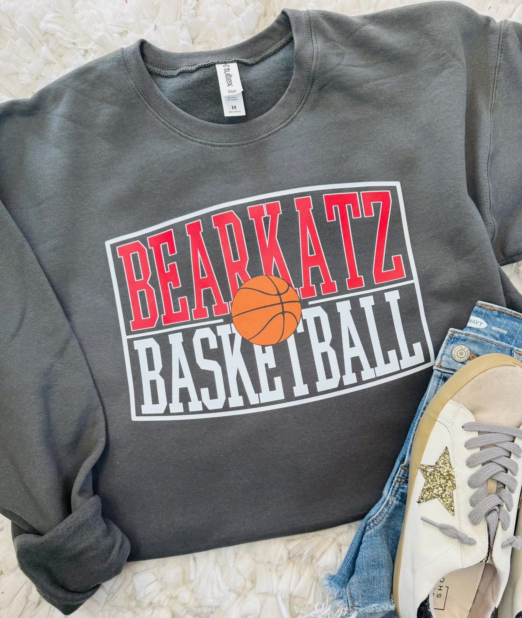Bearkatz Basketball Spirit Crewneck