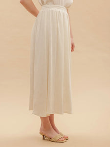 Cassie Crinkle Knit Midi Skirt
