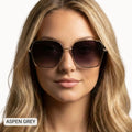 Aspen Women’s Gray DAXX Sunglasses