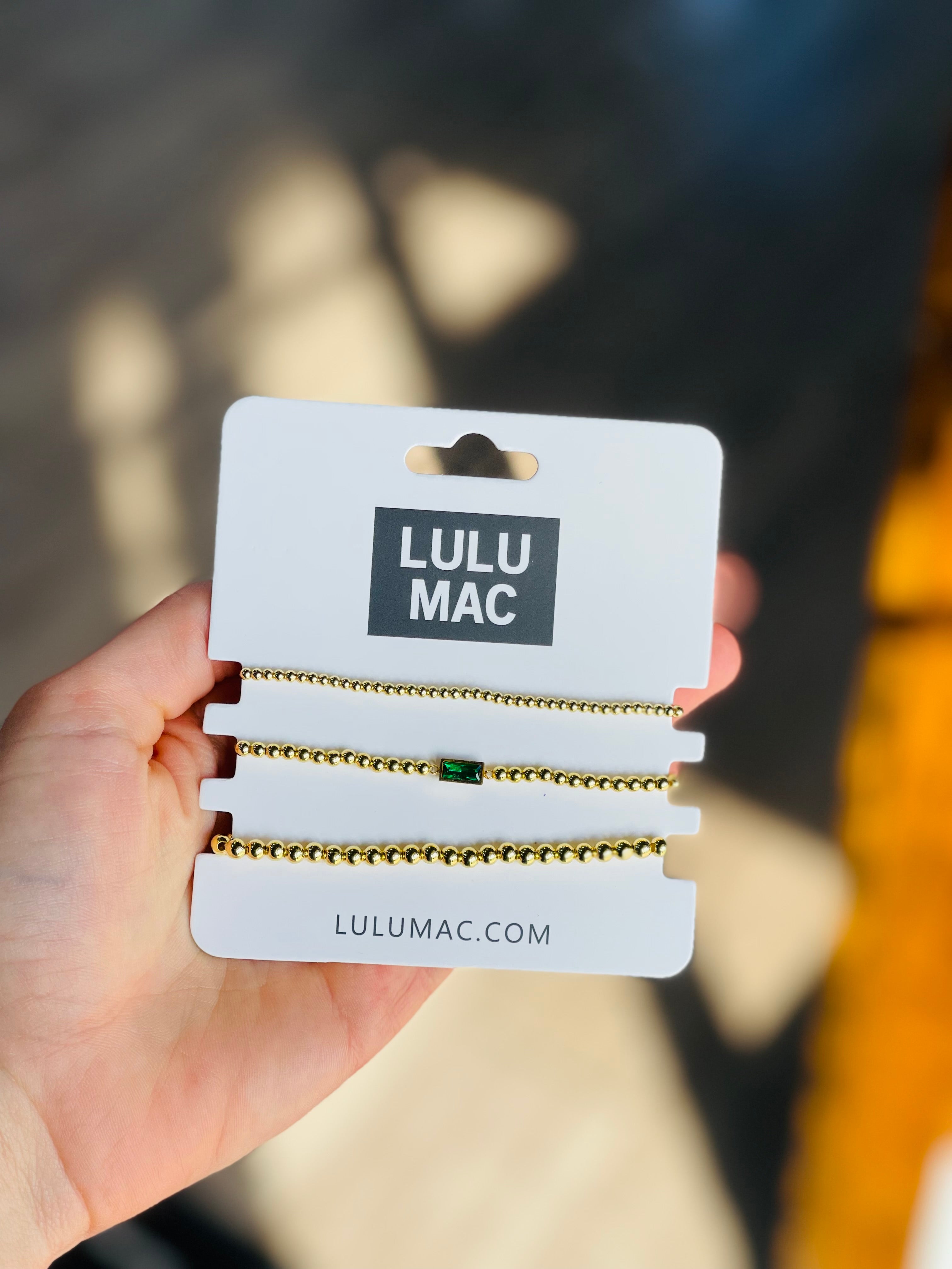 Lulu Mac Birthstone Bracelet Set
