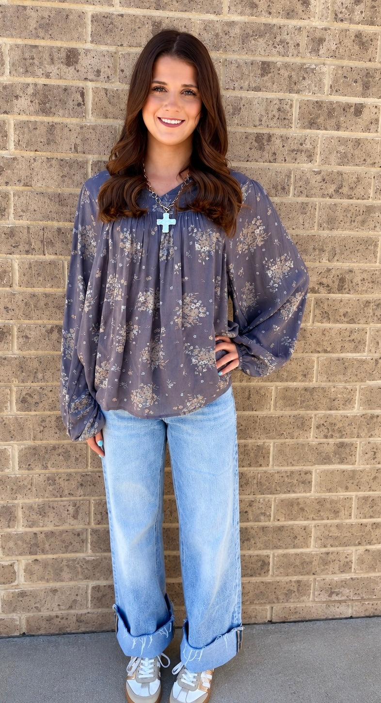 Fall Frills Top