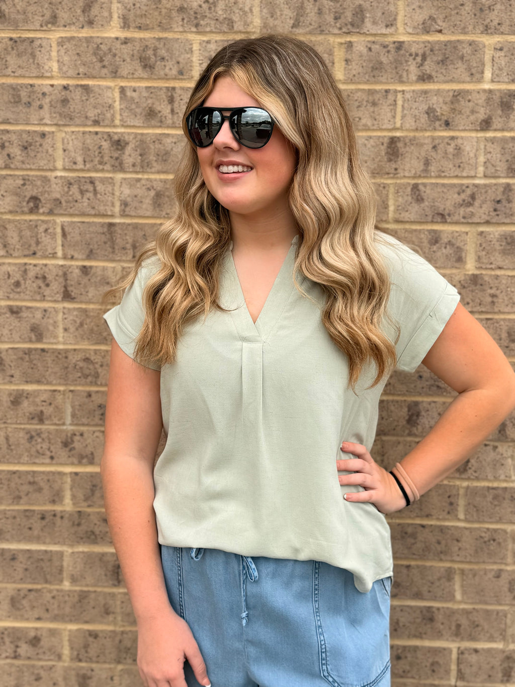 Tara Short Sleeve Top