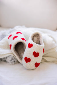 Cozi Heart Printed Slipper- Mia