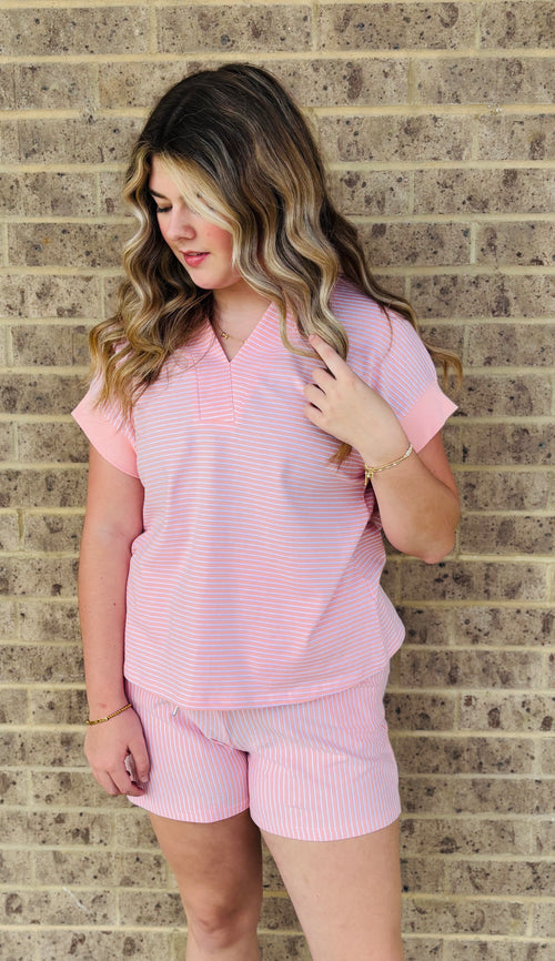 Callie Polo Set by Pretty Bash
