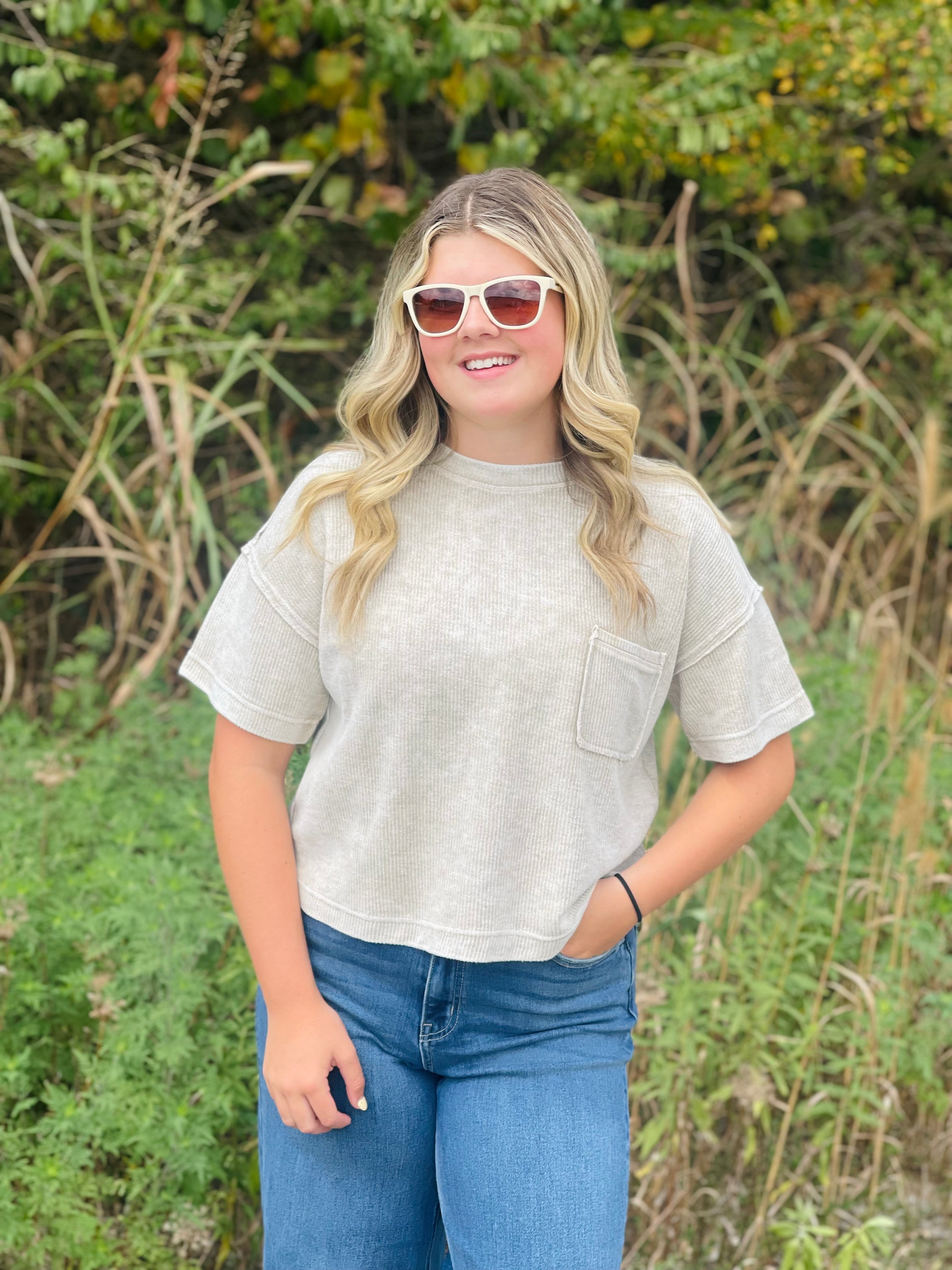 Kenzie Ribbed Tee