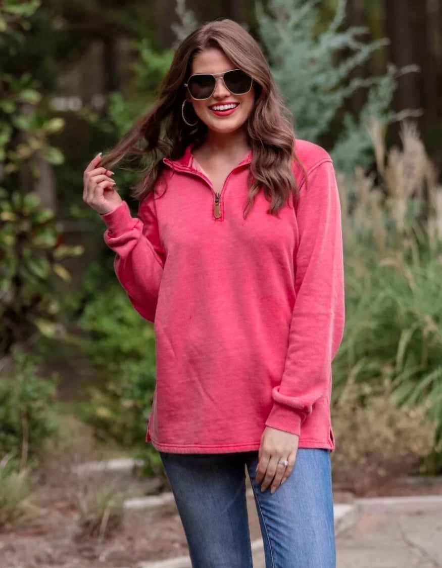 Miley Quarter Zip Pullover
