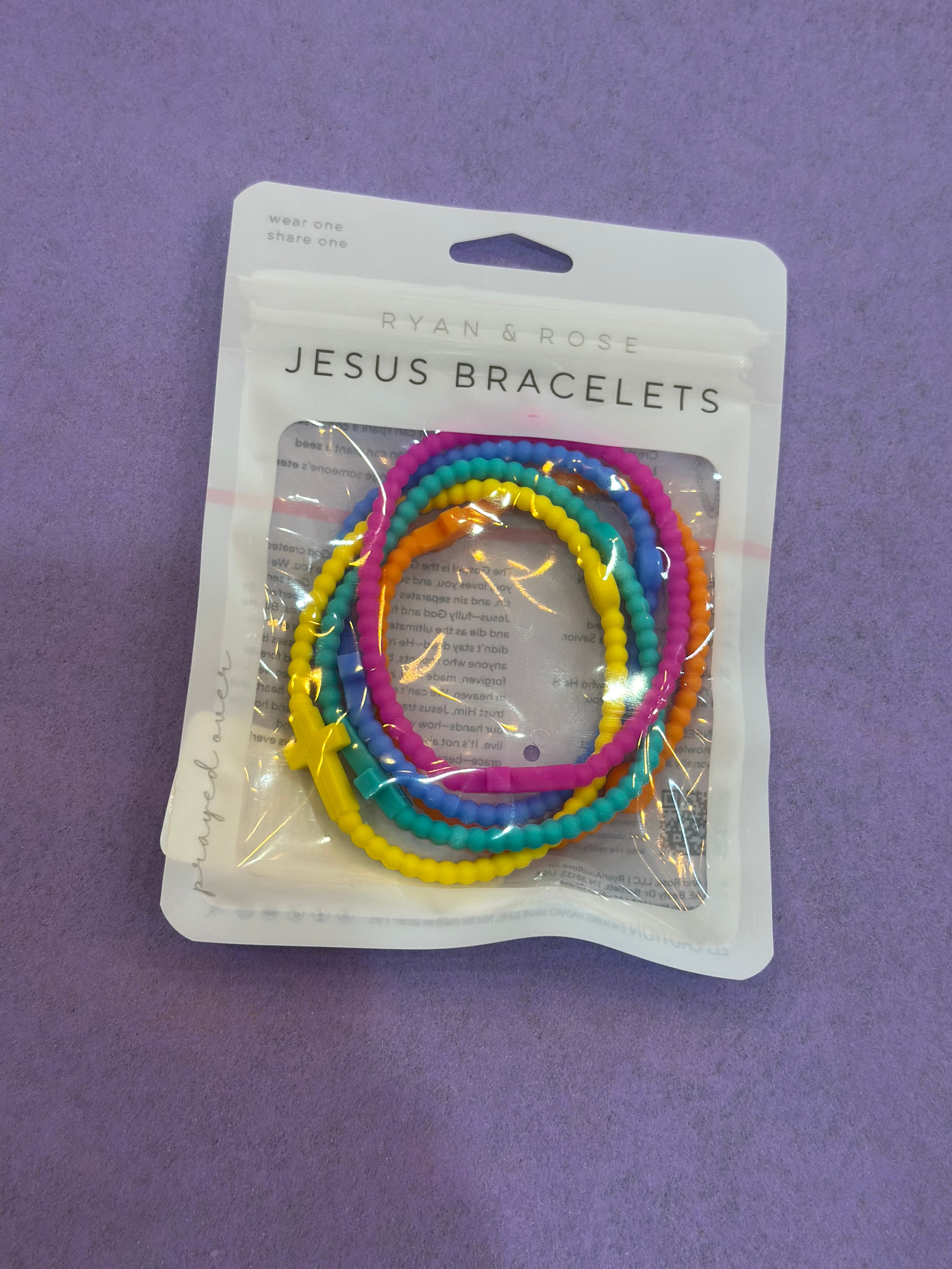 Silicone Jesus Bracelets