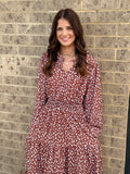 Baylin Print Dress