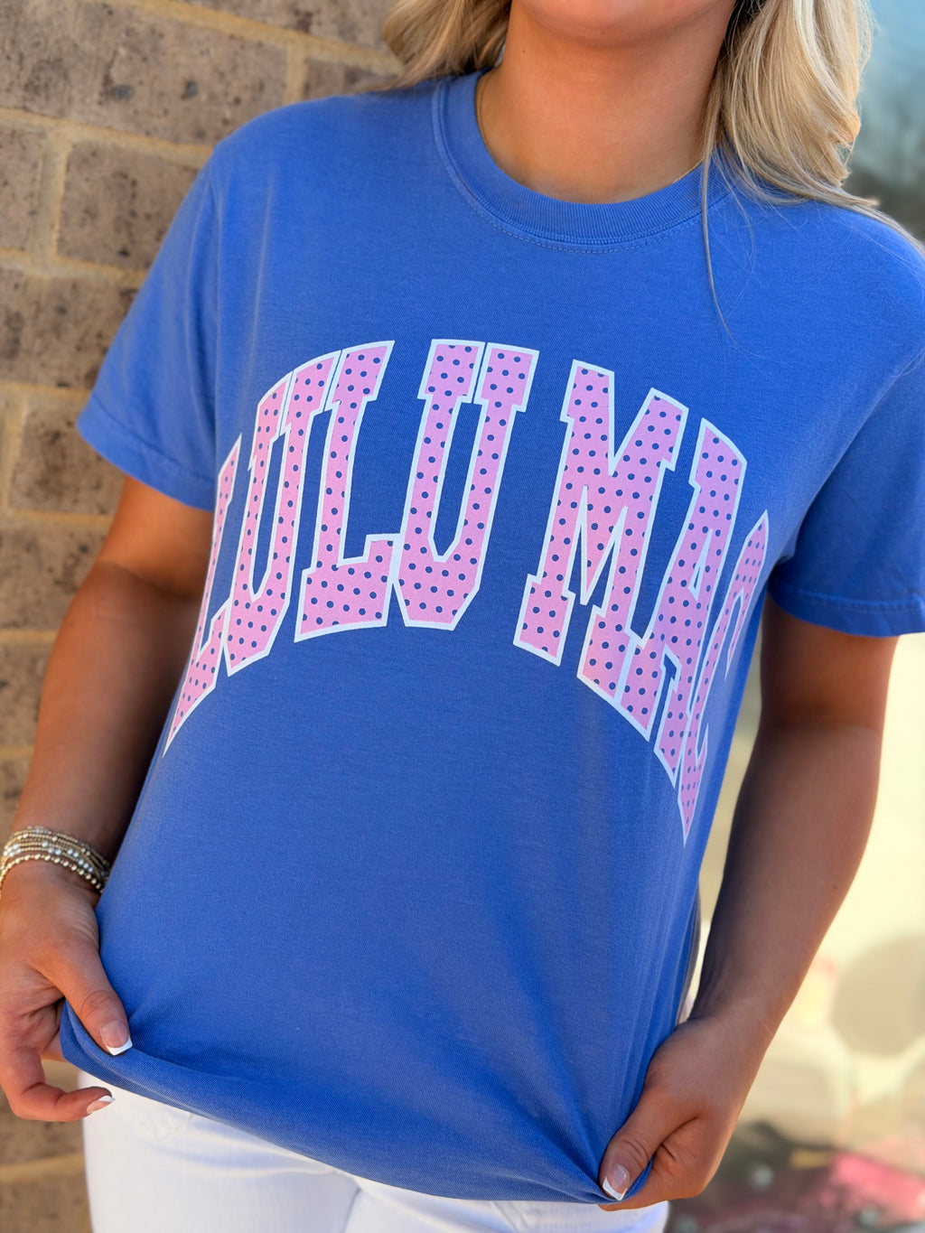 Lulu Mac Polka Dot tee