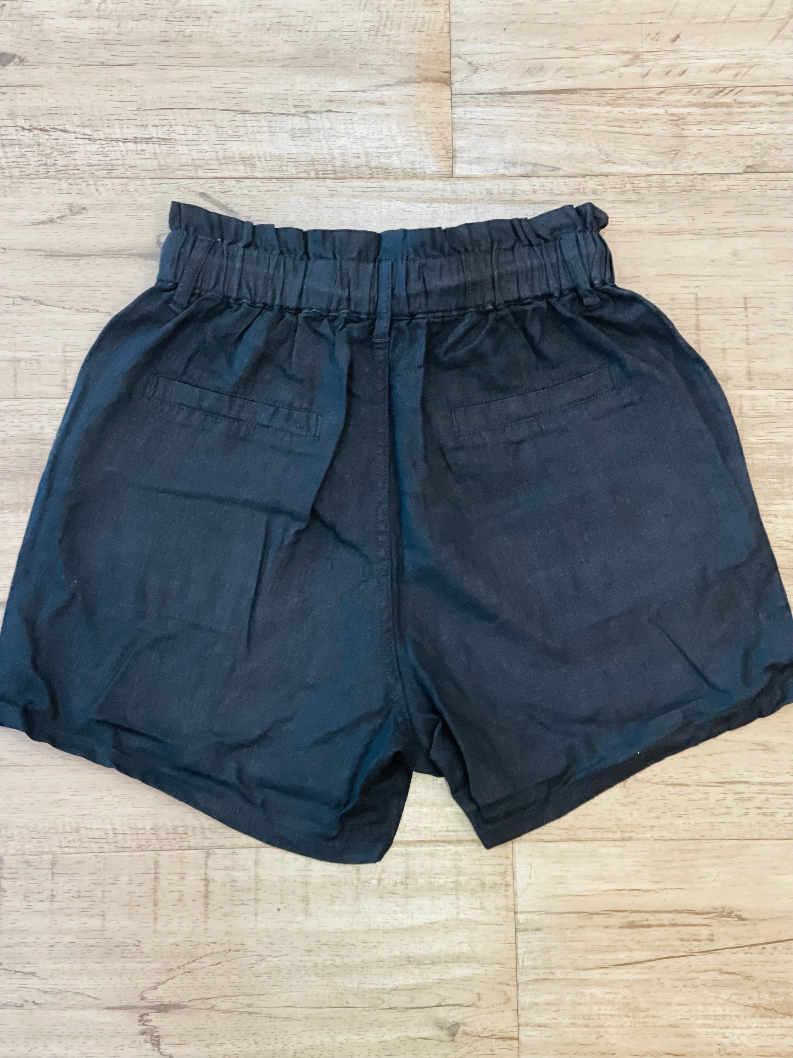 RISEN LINEN PULL ON SHORT