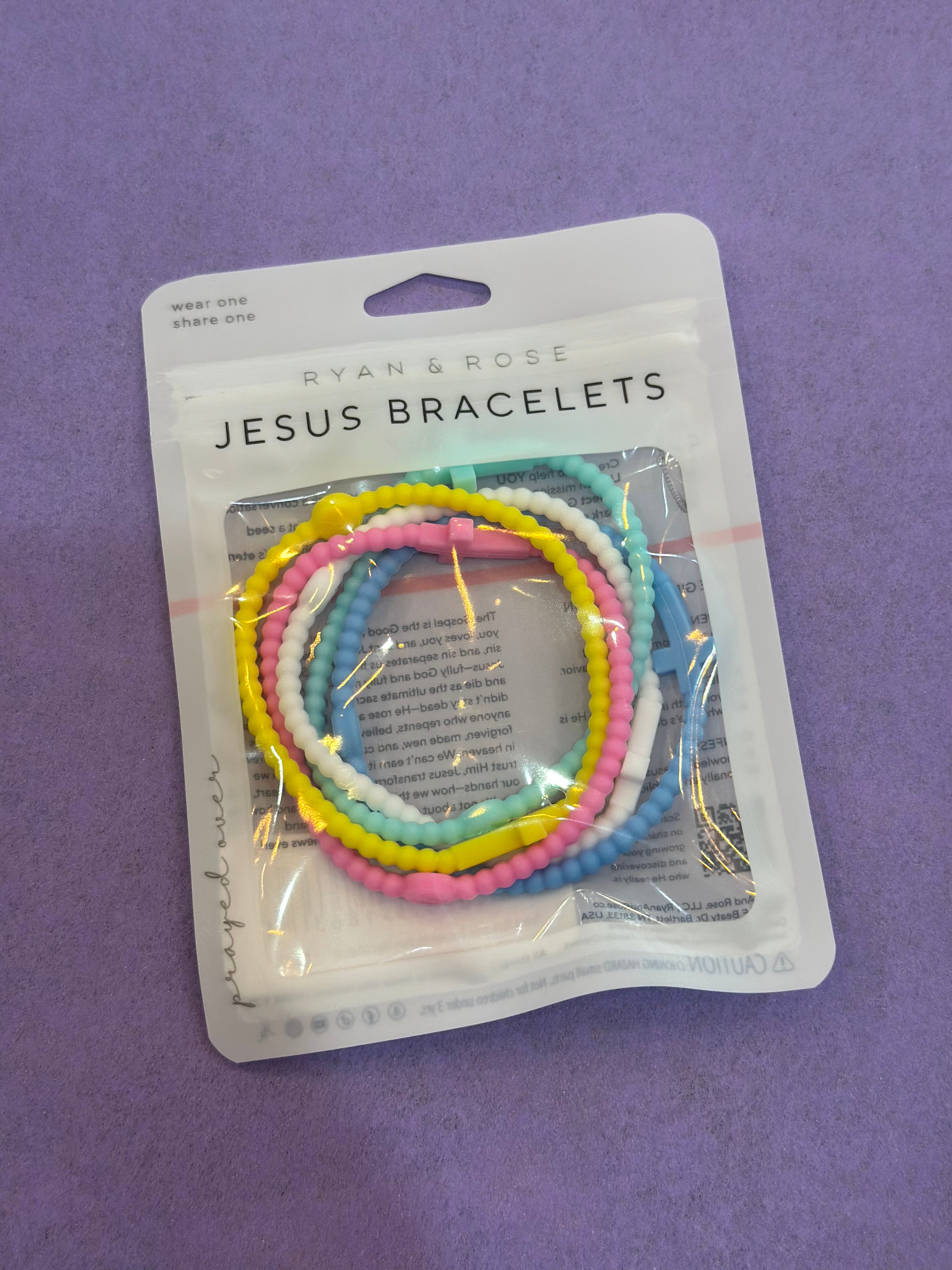 Silicone Jesus Bracelets