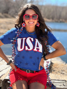USA ROYAL STARS TEE