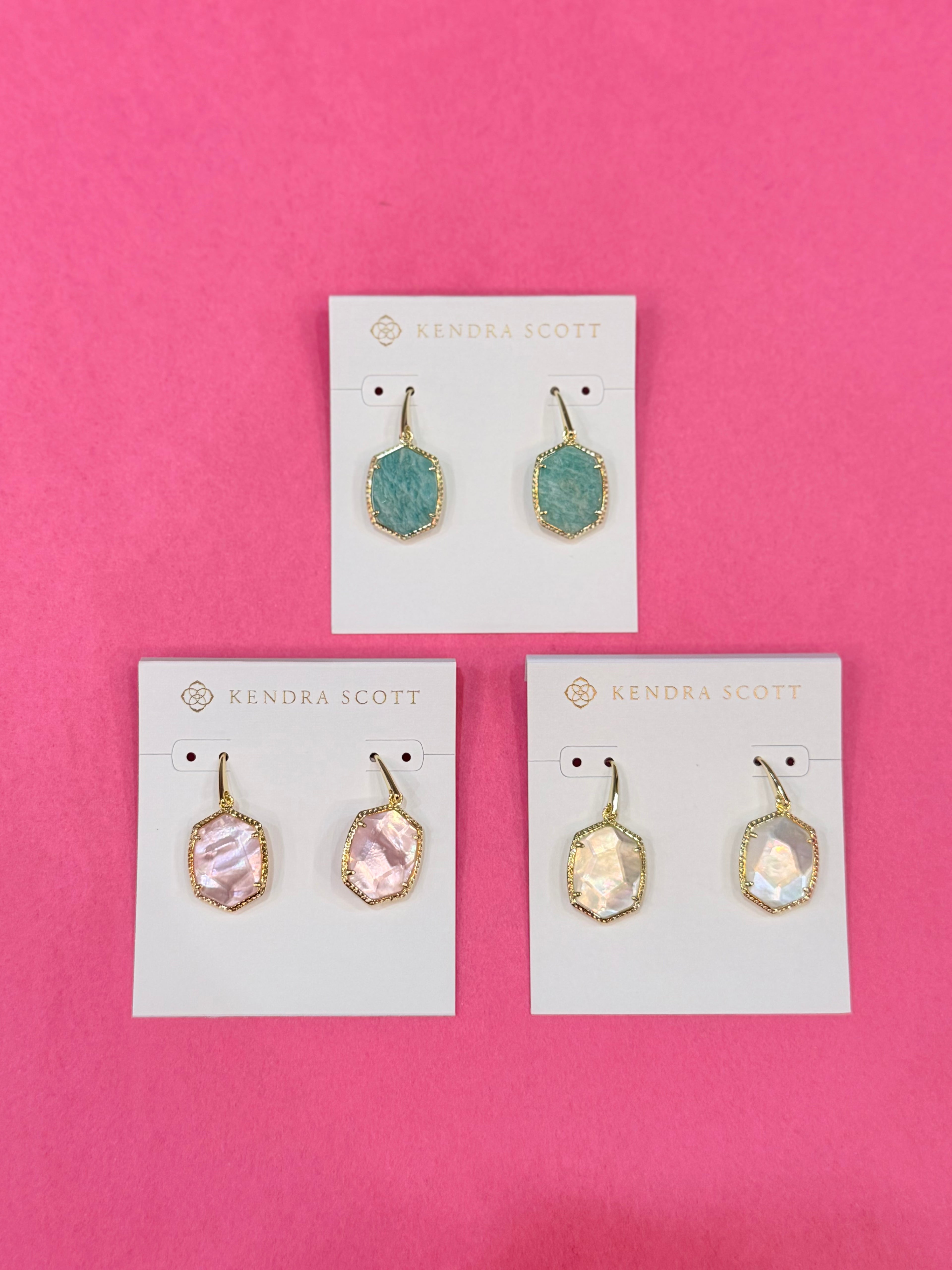 Daphne Framed Drop Earring
