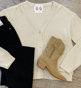 Wildflower Chunky Knit Cardigan