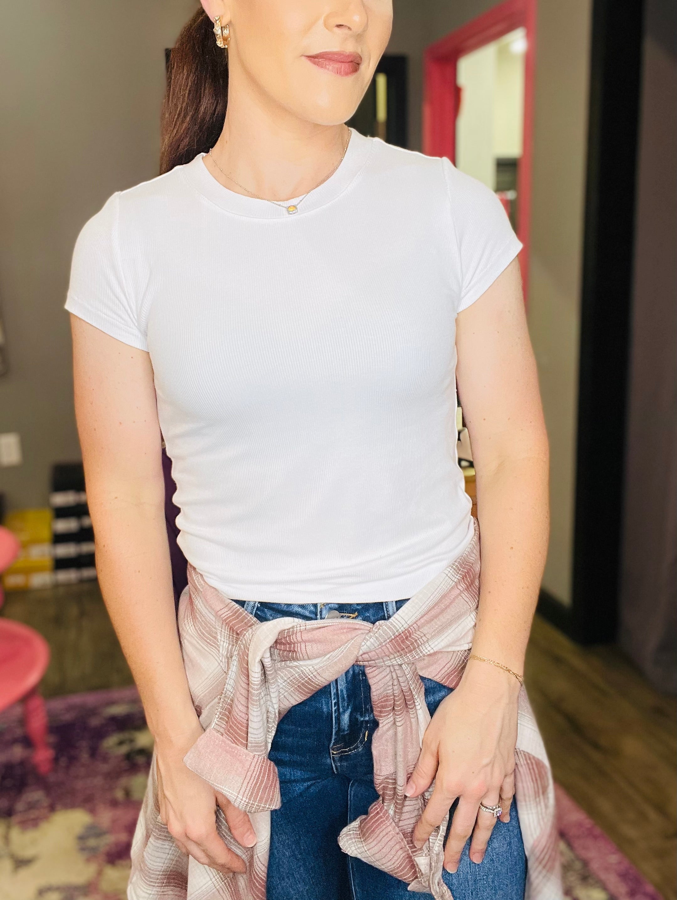 Brittany Ribbed Top