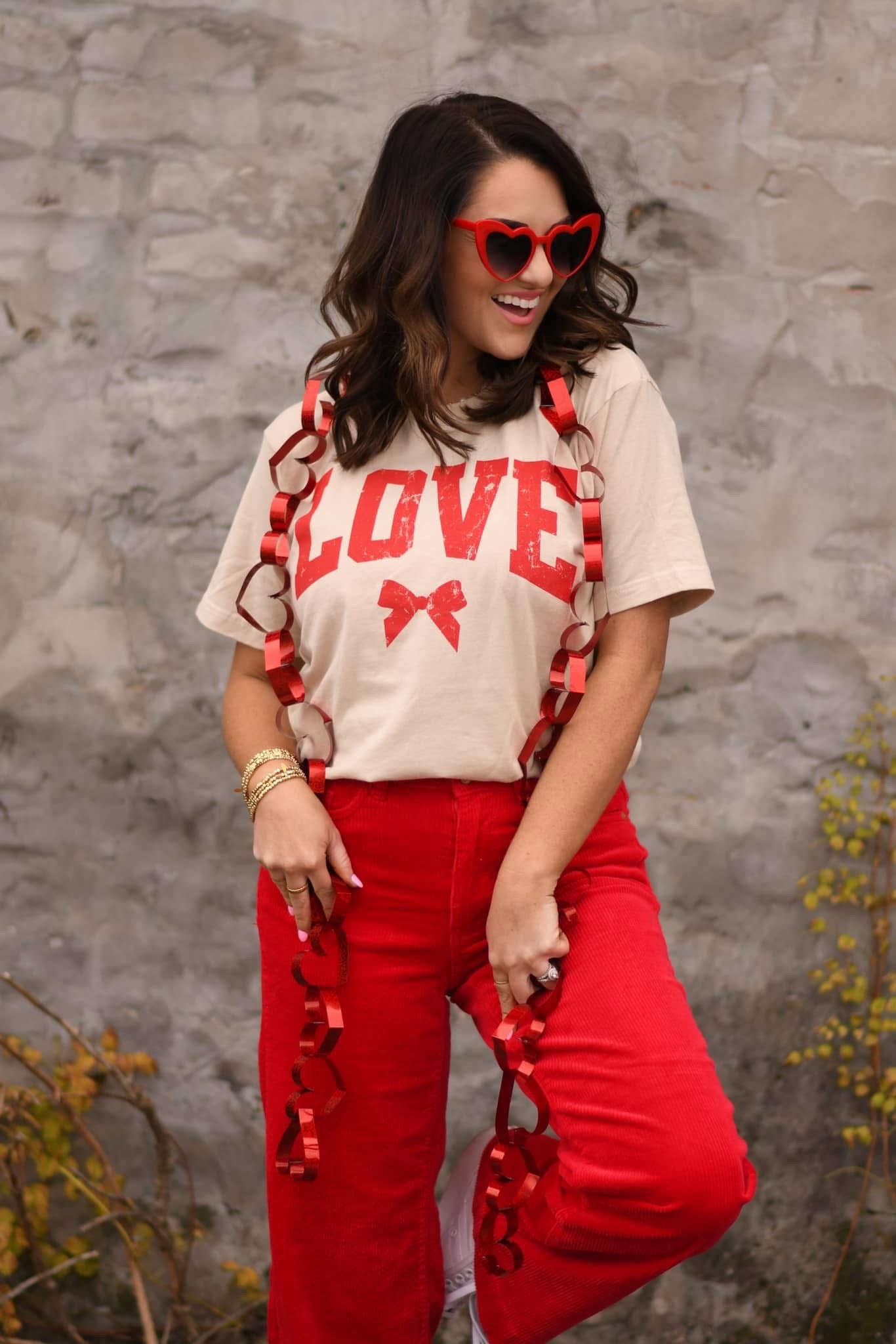 Distressed Love Tee