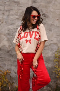 Distressed Love Tee