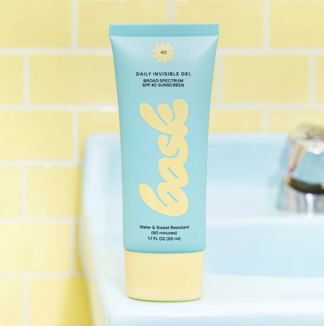 Bask SPF 40 Daily Invisible Gel Sunscreen