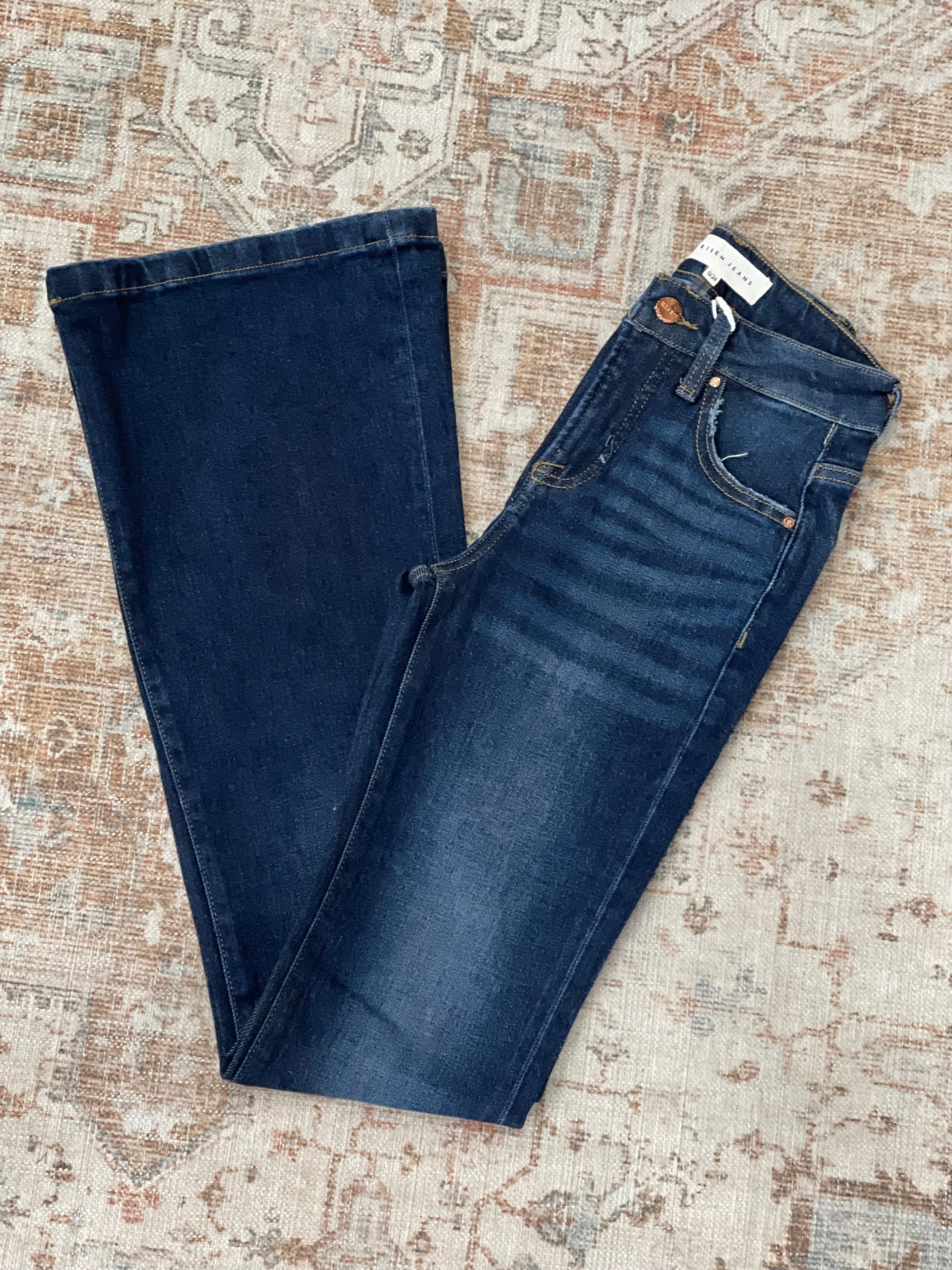 RISEN TUMMY CONTROL HIGH RISE FLARE