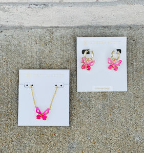 Bianca Butterfly Necklace by KS