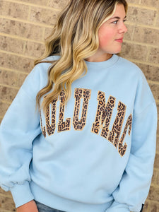 Lulu Mac Light Blue Sweatshirt