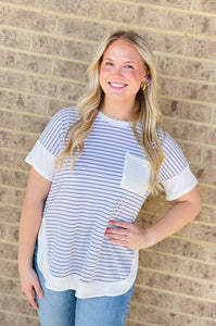 Go With the Flow Striped Top