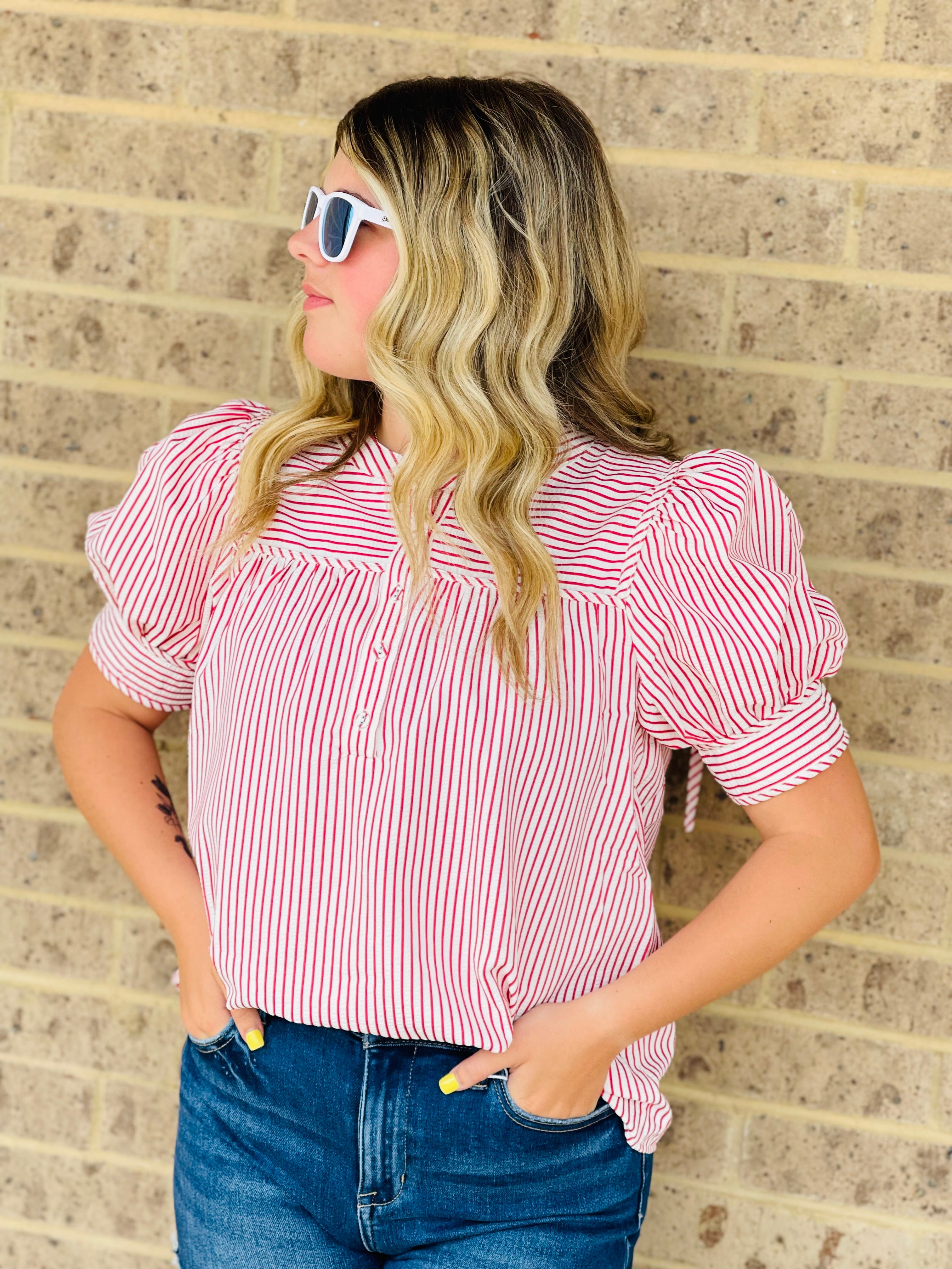 Set Sail Striped Top