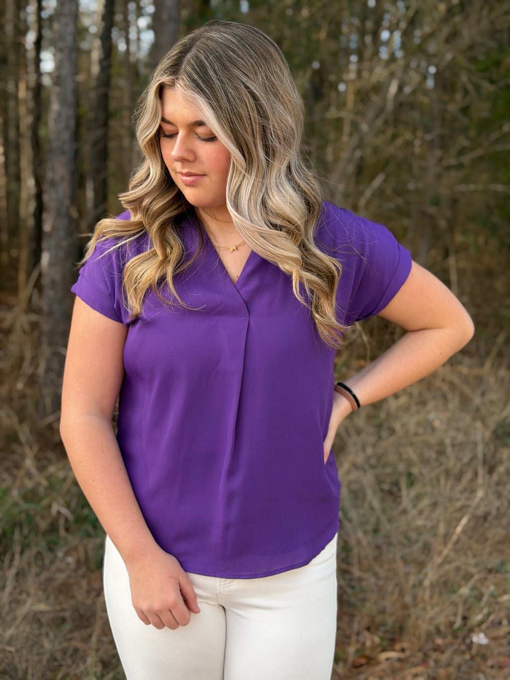Whitney Woven Blouse