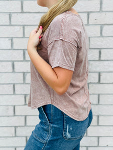 Allison Short Sleeve Knit Top