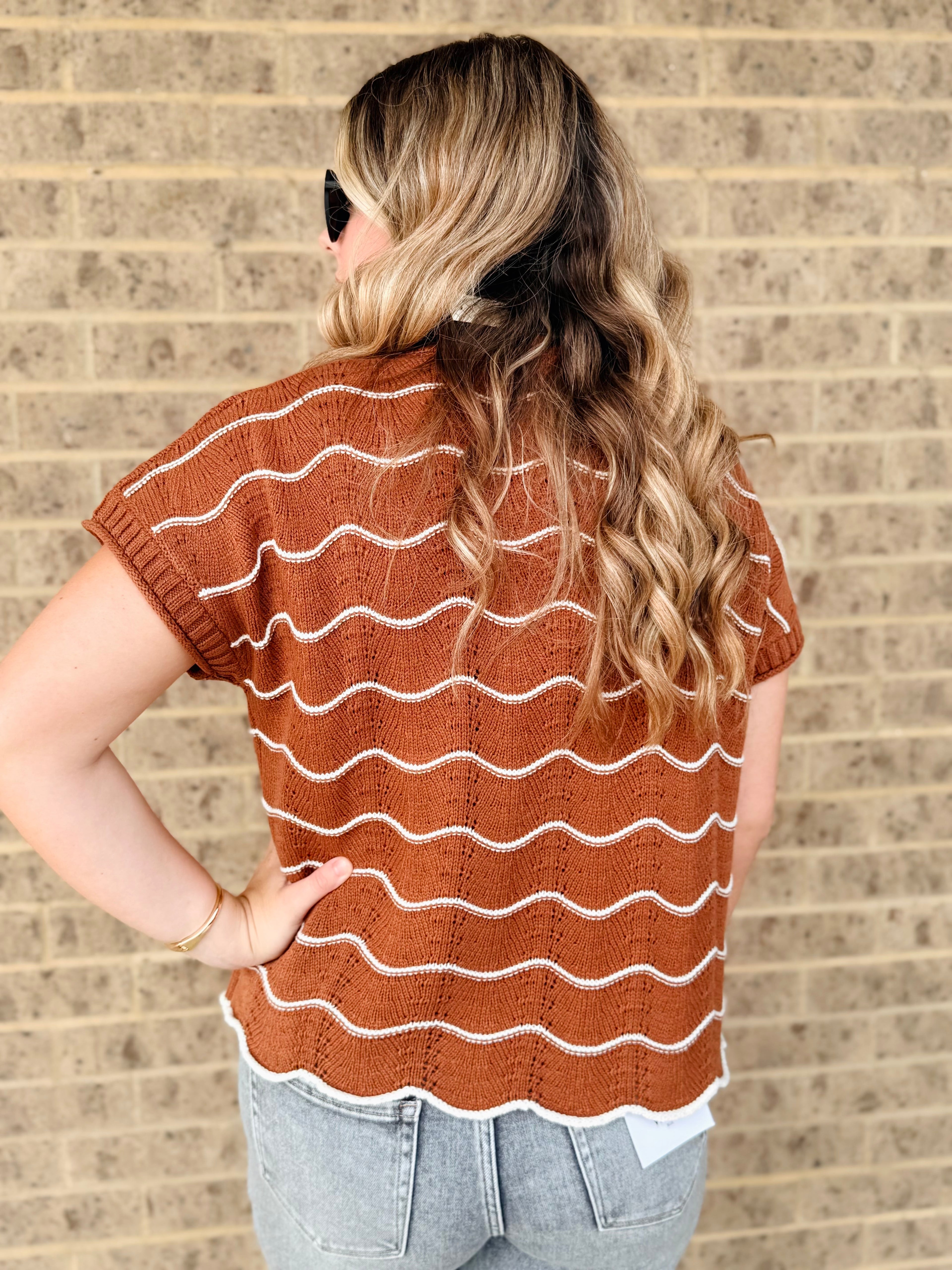 You Make It Look Easy Knit Top