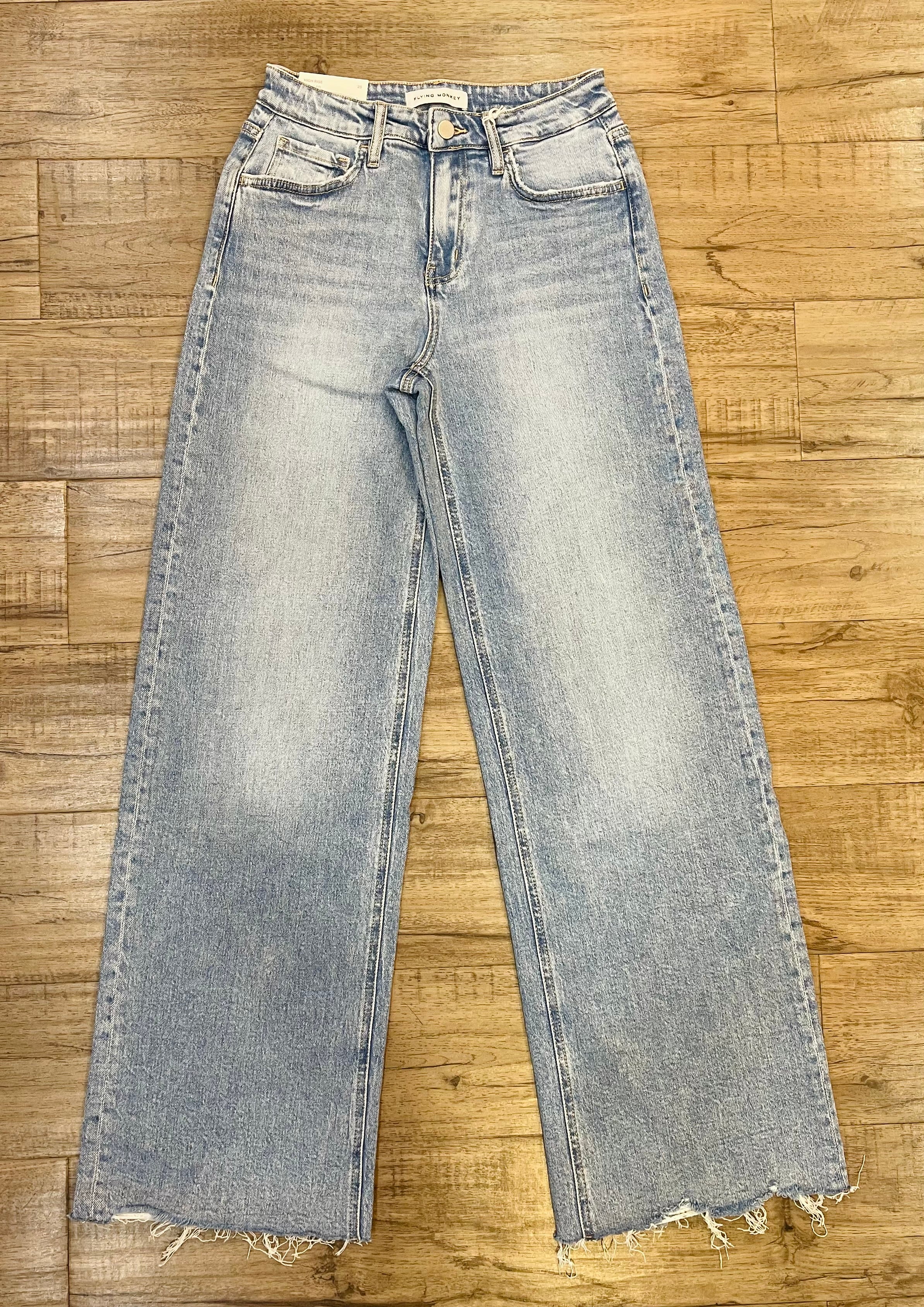 Renn High Rise Wide Leg Flying Monkey