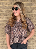 Adyson Leopard Blouse