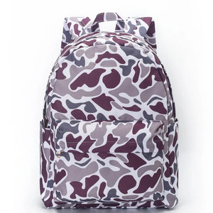 Printed Backpack