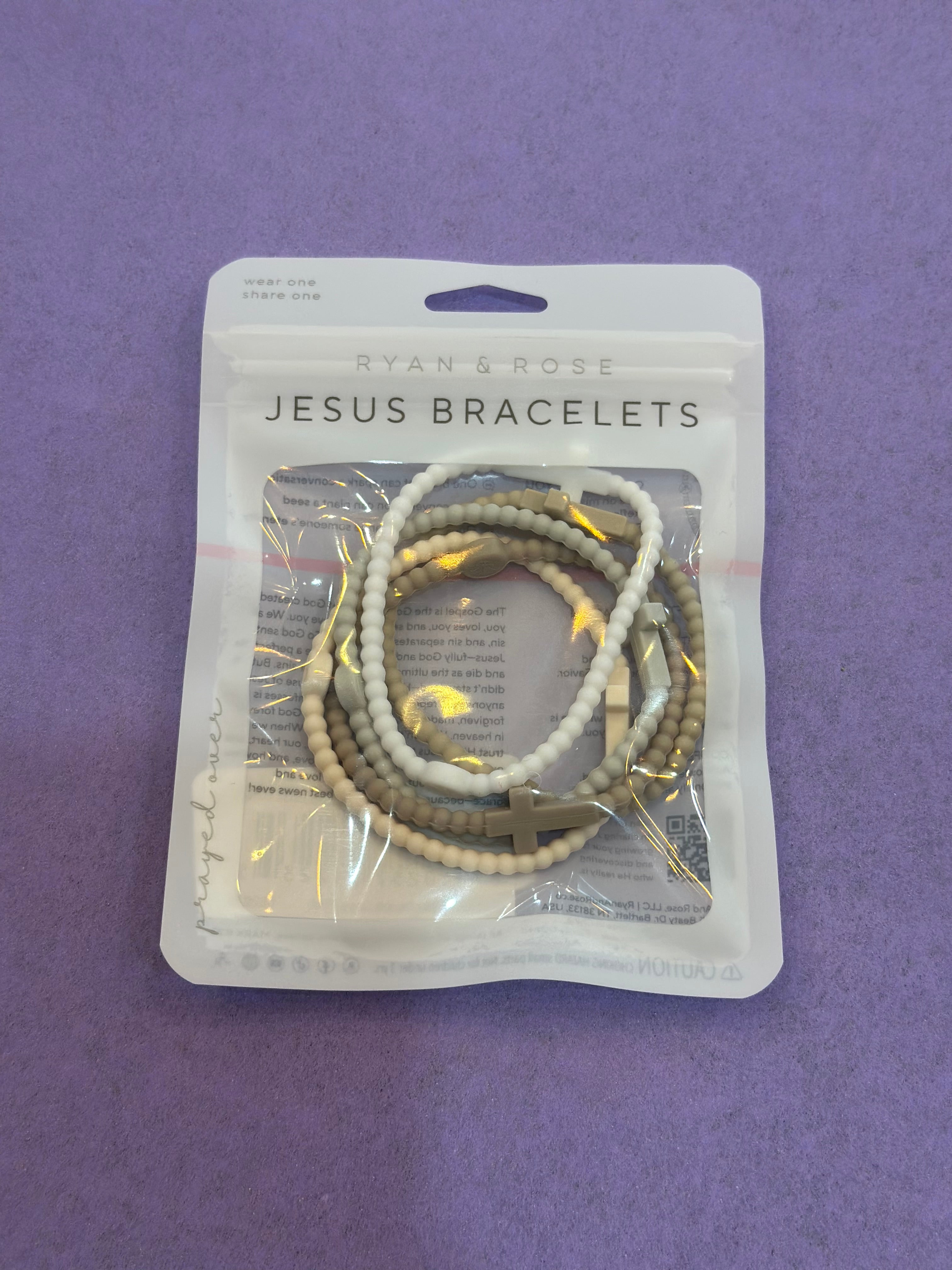 Silicone Jesus Bracelets