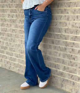Risen Dark Straight Jeans