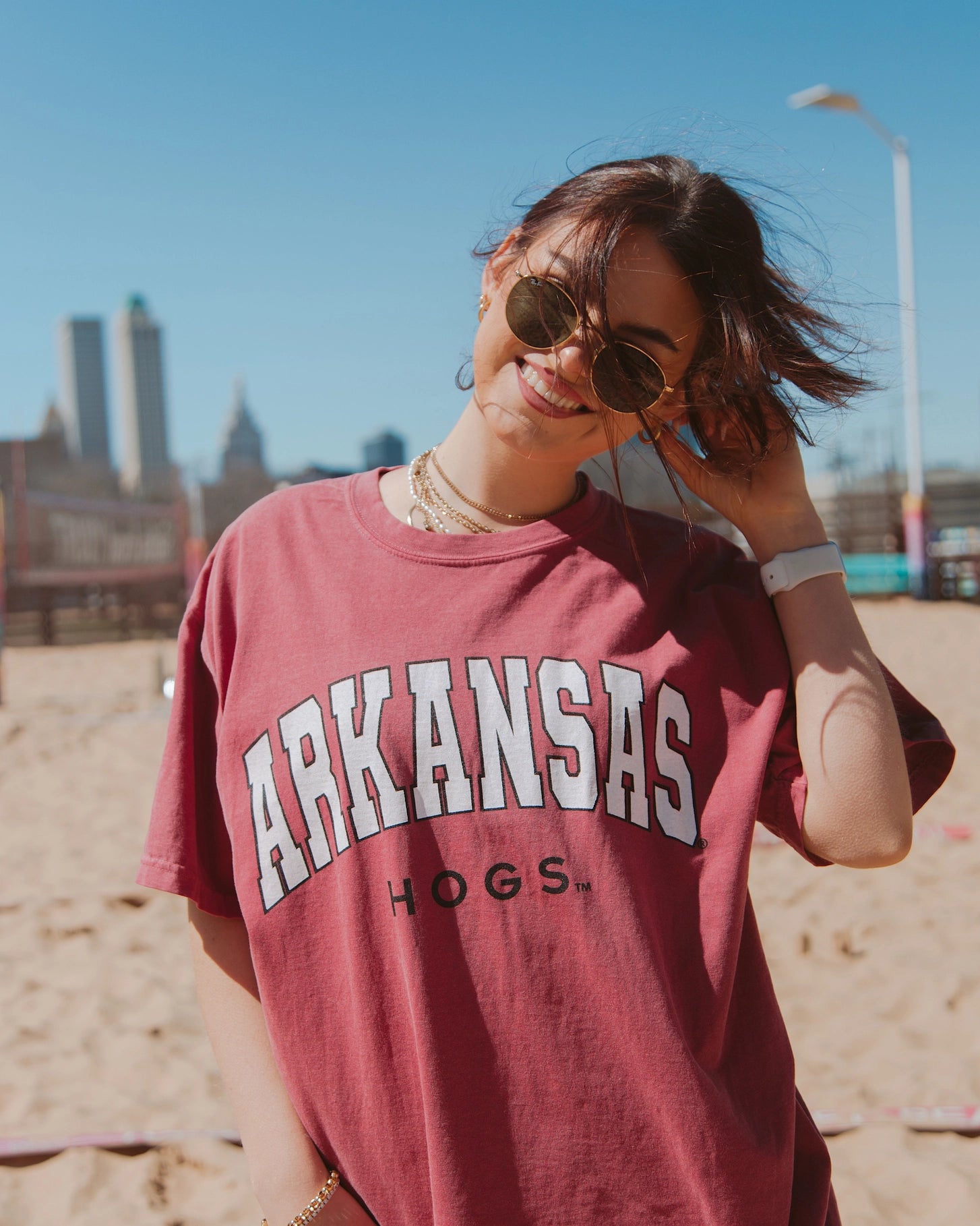 Arkansas Hogs Tee by LivyLu