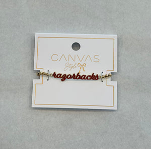 Arkansas Razorbacks Stretch Bracelet
