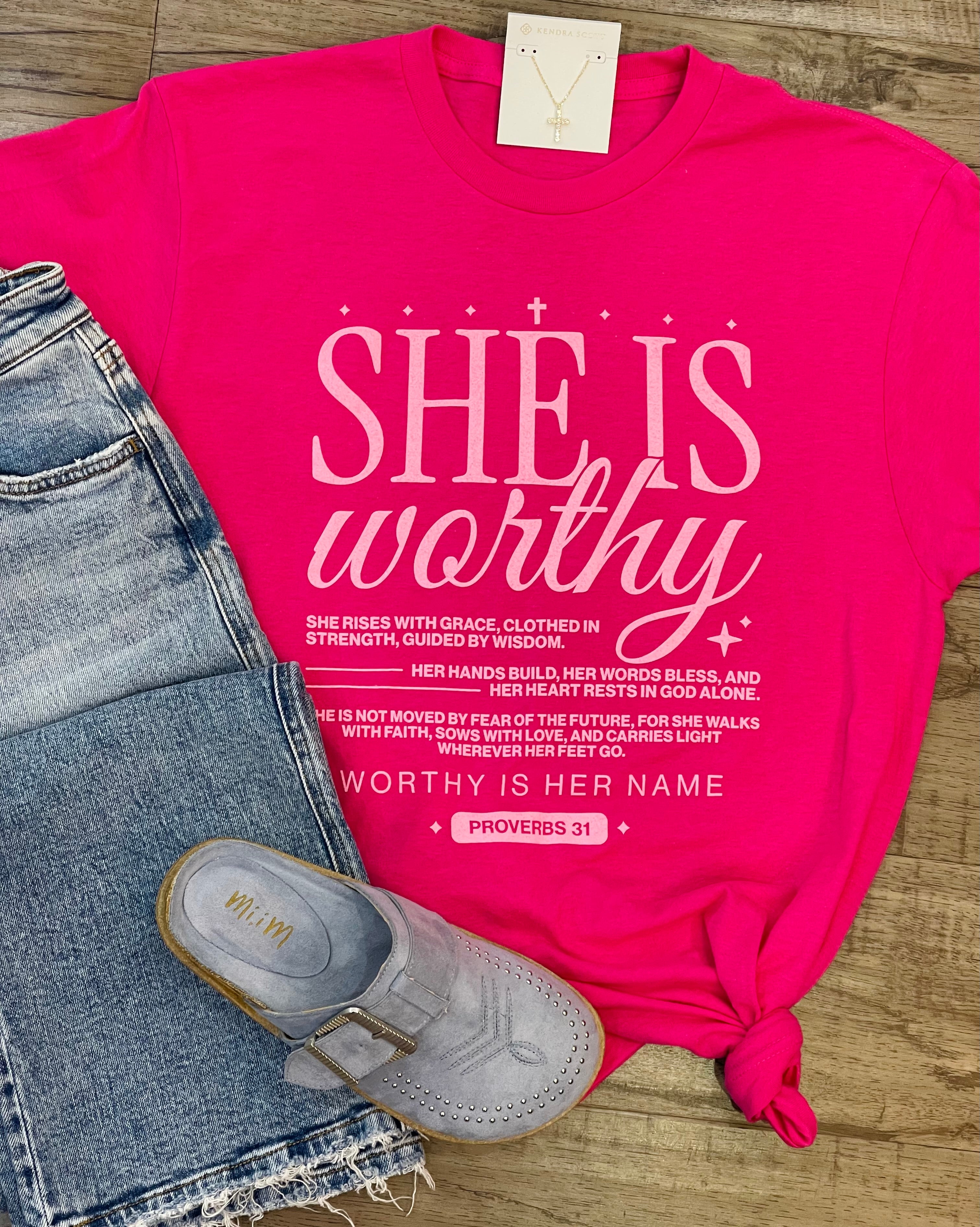 She is Worthy Tee