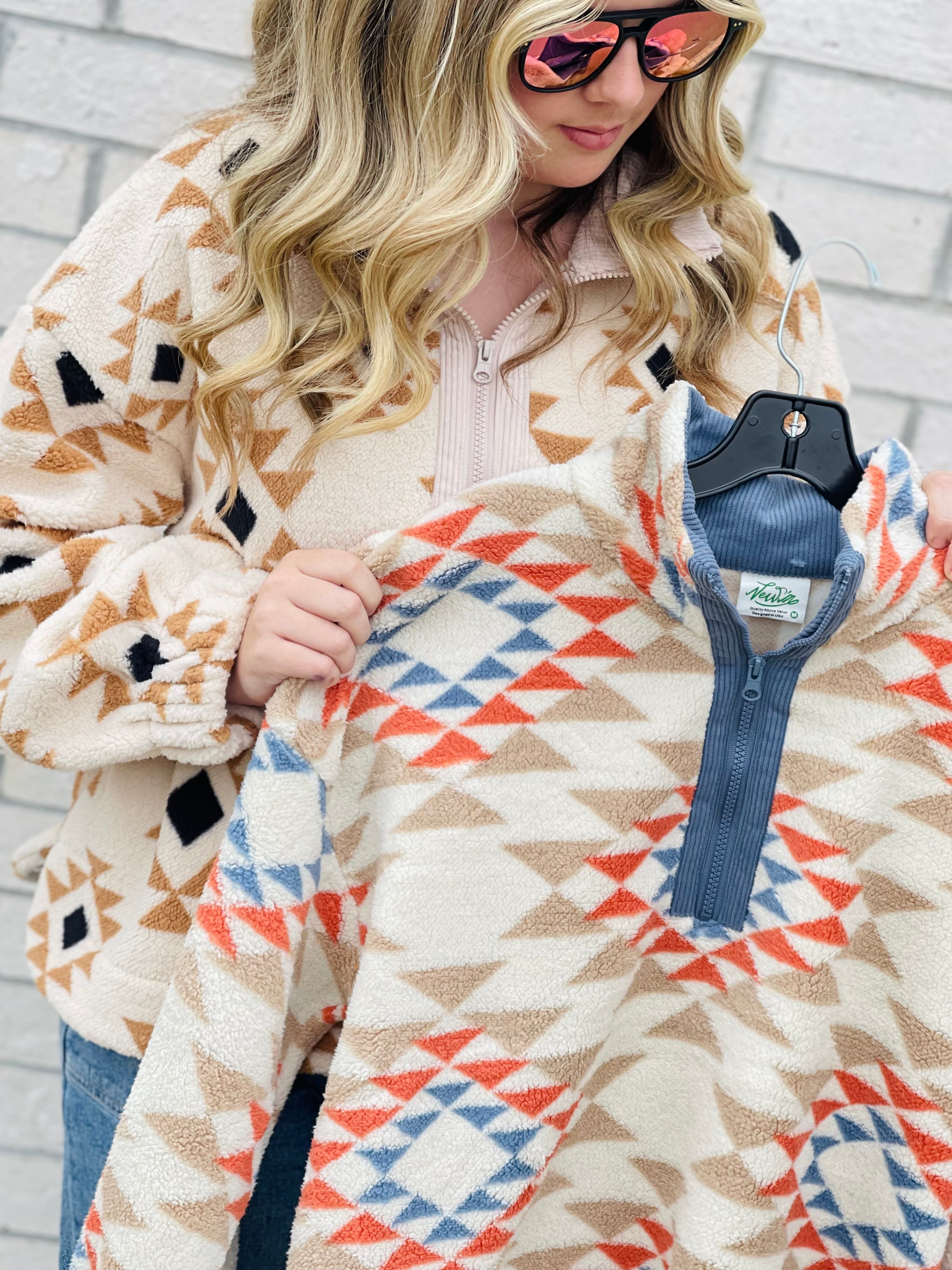 The Trailblazer Aztec Pullover