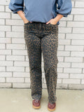 Lottie Leopard Print HR Wide Leg